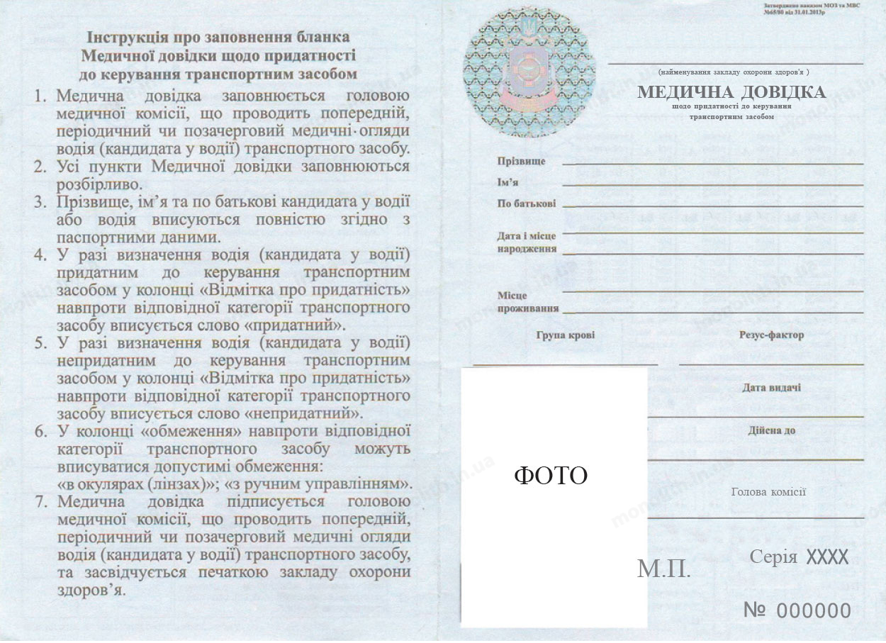 ПДР: медична довідка ПДР: медична довідка
