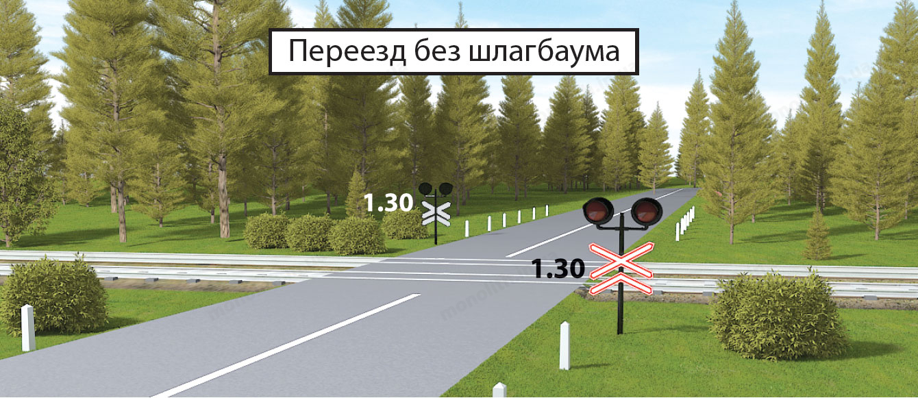 ПДД: железнодорожный переезд ПДД: железнодорожный переезд