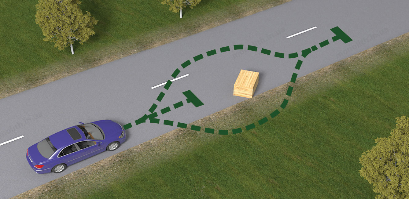 Дорога предмет. Препятствие для движения. Дорожные препятствия. Объезд препятствия. Препятствие на дороге ПДД.