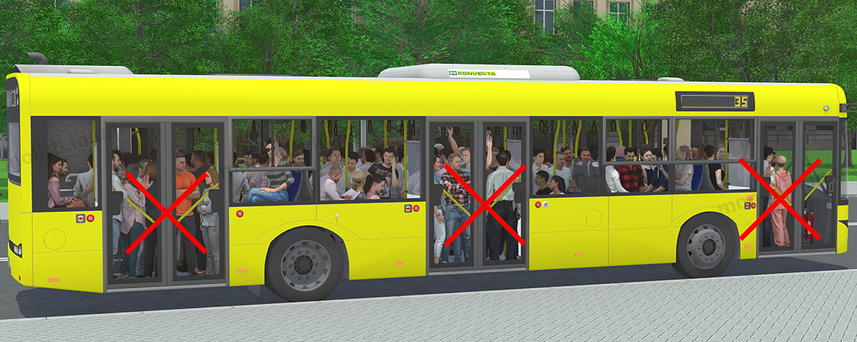 Штраф за перевезення водіями ТЗ, що працюють у режимі маршрутних таксі, пасажирів понад максимальну кількість