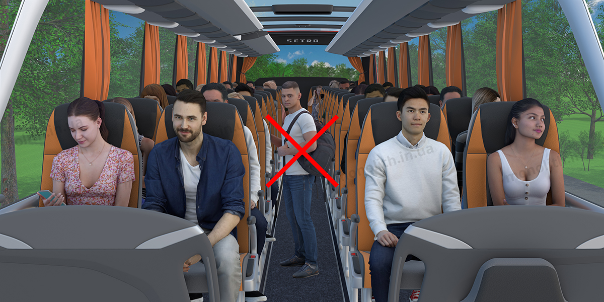 Штраф за перевезення водіями ТЗ, що працюють у режимі маршрутних таксі, пасажирів понад максимальну кількість