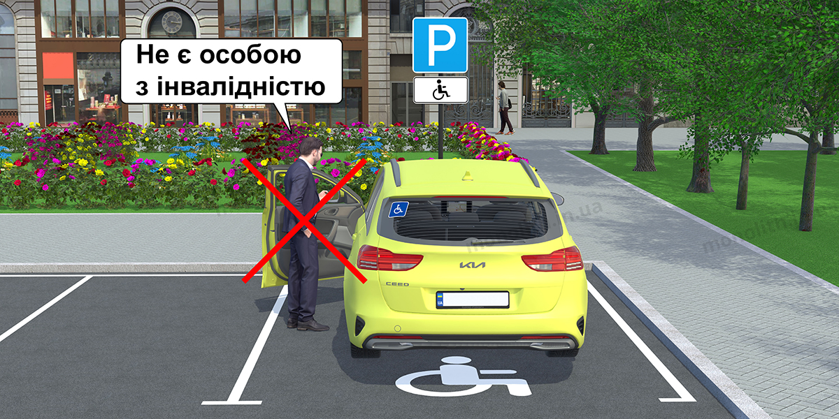 Штраф за остановку или стоянку ТС в местах, обозначенных соответствующими дорожными знаками