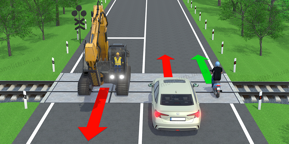 Штраф за нарушение правил движения через железнодорожный переезд