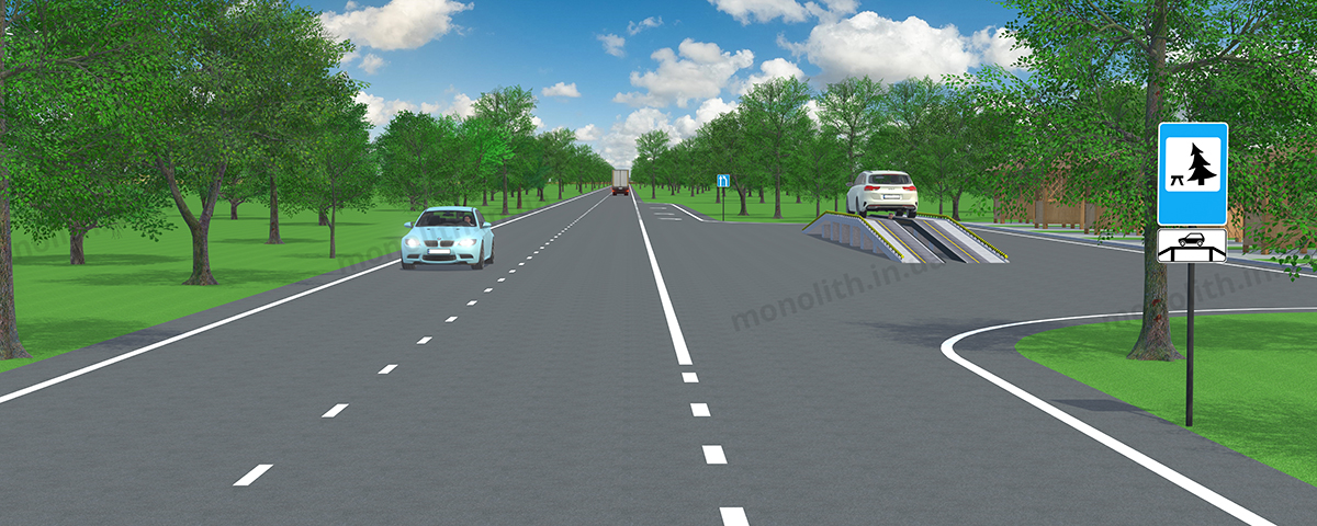 Місце для огляду автомобілів Місце для огляду автомобілів