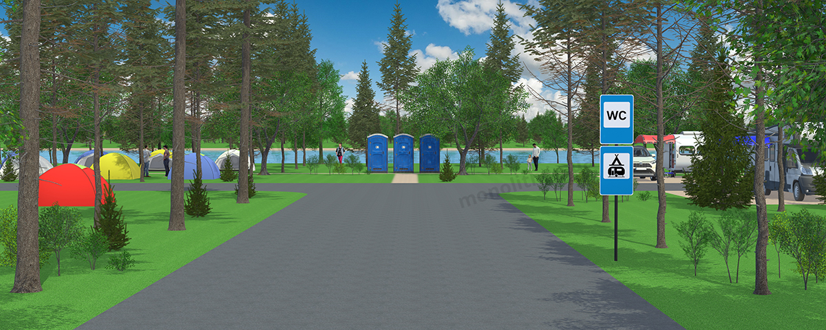 6.20 «Ділянка для табору автотуристів і місце стоянки причепів у кемпінгу» 6.20 «Ділянка для табору автотуристів і місце стоянки причепів у кемпінгу»