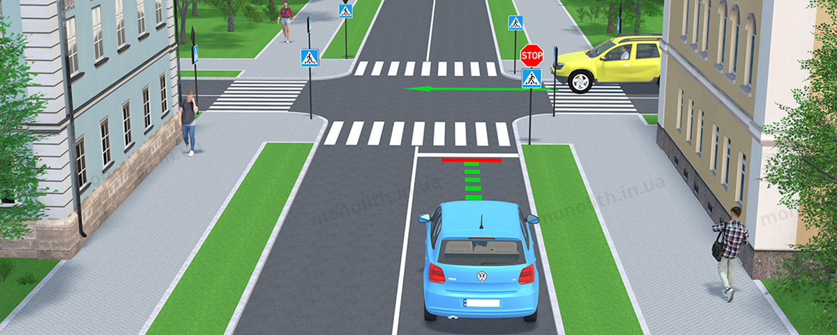 2.2  «Проїзд без зупинки заборонено» 2.2  «Проїзд без зупинки заборонено»