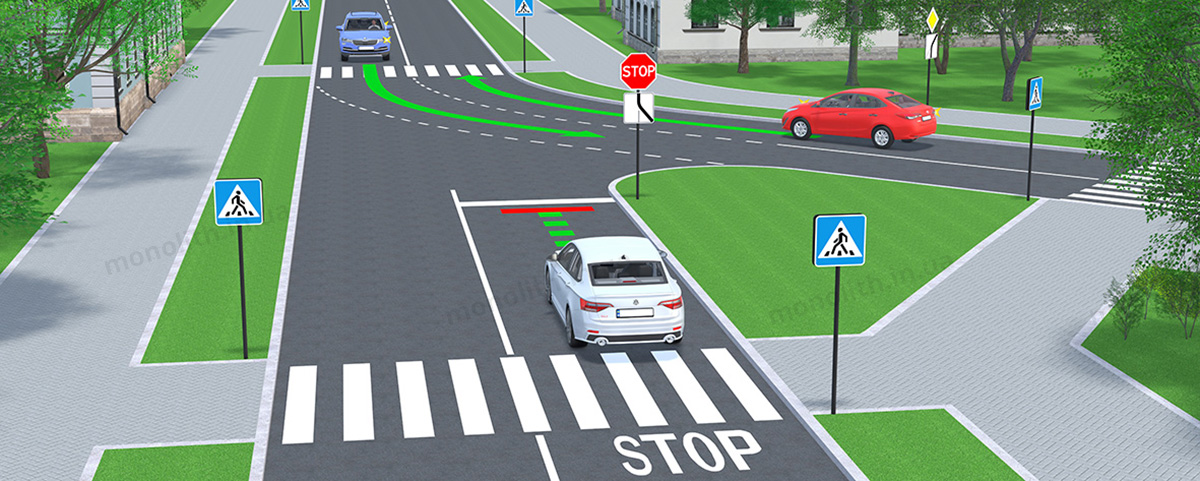 2.2  «Проїзд без зупинки заборонено» 2.2  «Проїзд без зупинки заборонено»