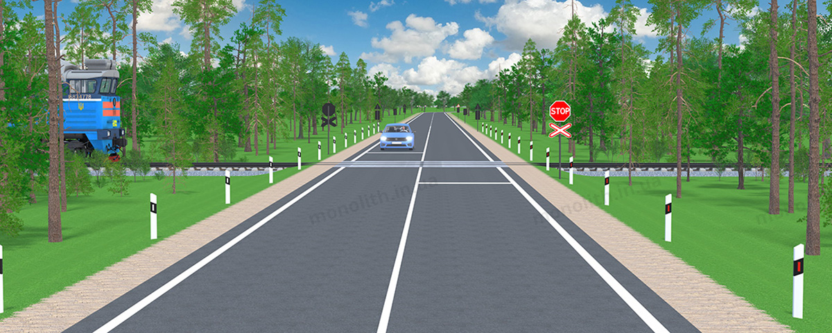 2.2  «Проїзд без зупинки заборонено» 2.2  «Проїзд без зупинки заборонено»