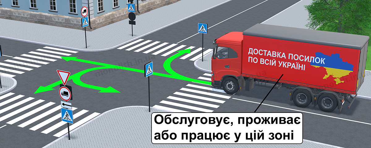 3.3 «Движение грузовых автомобилей запрещено» 3.3 «Движение грузовых автомобилей запрещено»