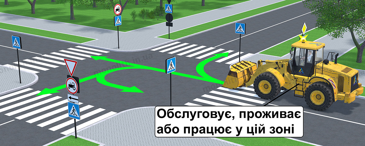 3.5 «Рух тракторів заборонено» 3.5 «Рух тракторів заборонено»