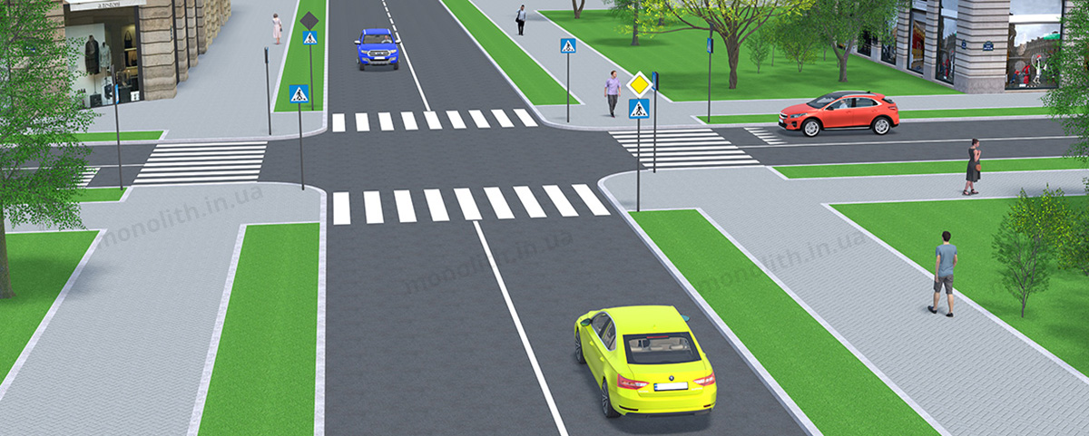 ПДР: головна дорога ПДР: головна дорога