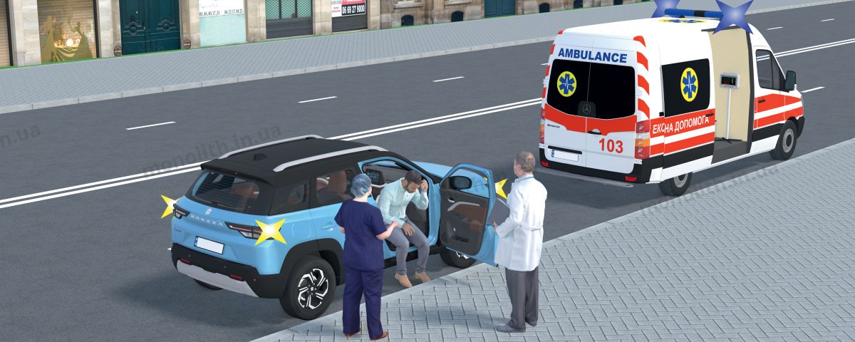 ПДР: вимушена зупинка ПДР: вимушена зупинка