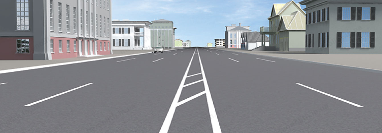 ПДР: розділювальна смуга