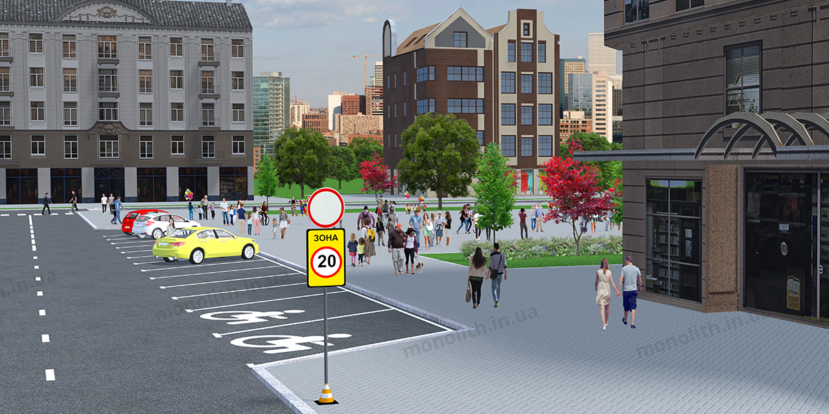 ПДР: у місцях проведення масових або спеціальних заходів потрібно обмежити швидкість