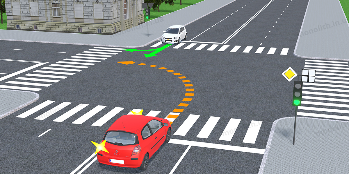 ПДР: дії при повороті