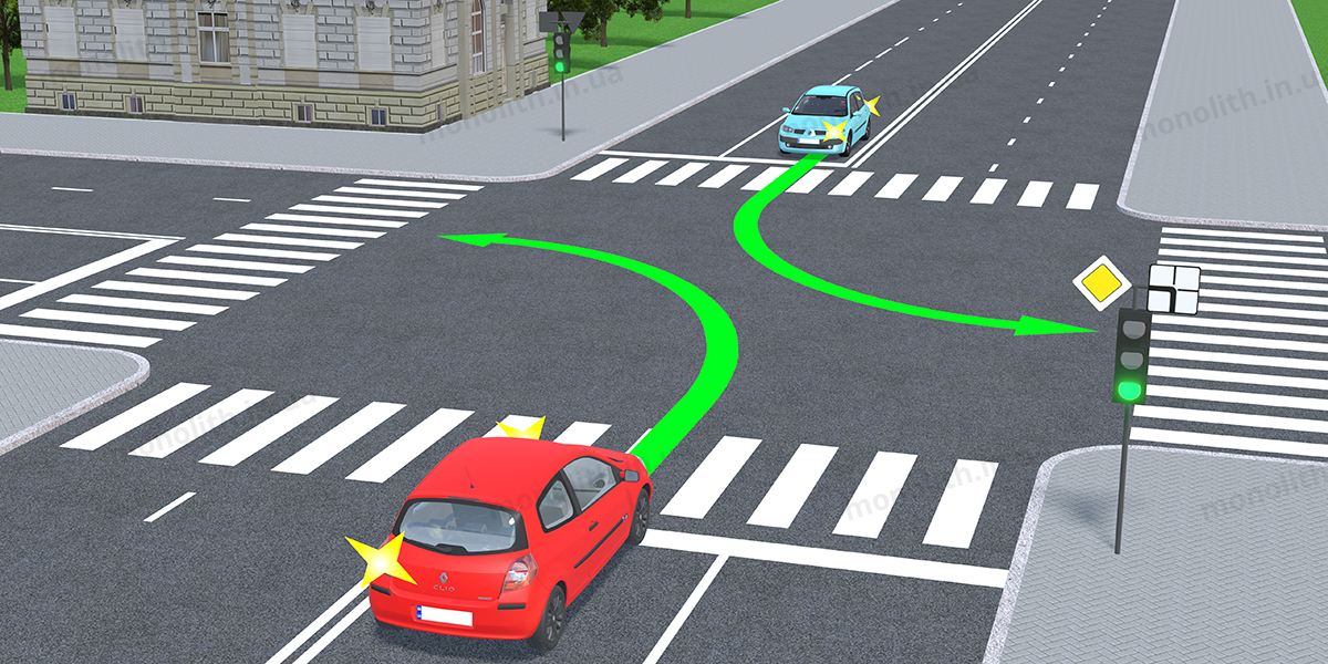 ПДР: дії при повороті