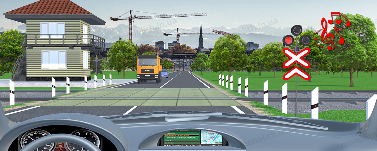 ПДР: Під’їжджаючи до переїзду ПДР: Під’їжджаючи до переїзду