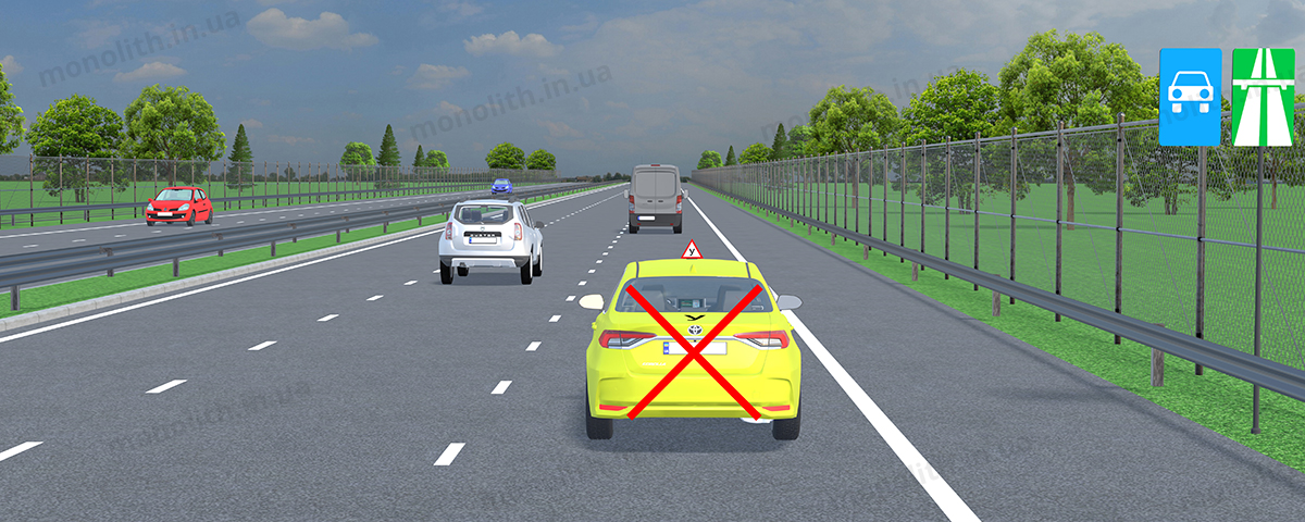 ПДР: забороняється навчання водінню транспортних засобів у житловій зоні