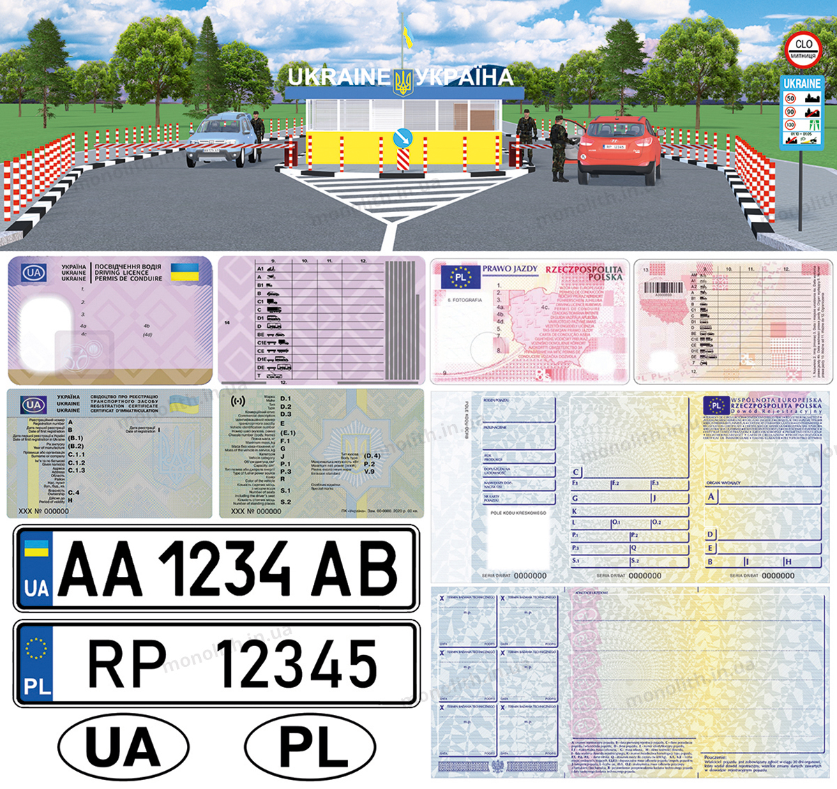 ПДД Украины, раздел Международное движение, пункт 29.1