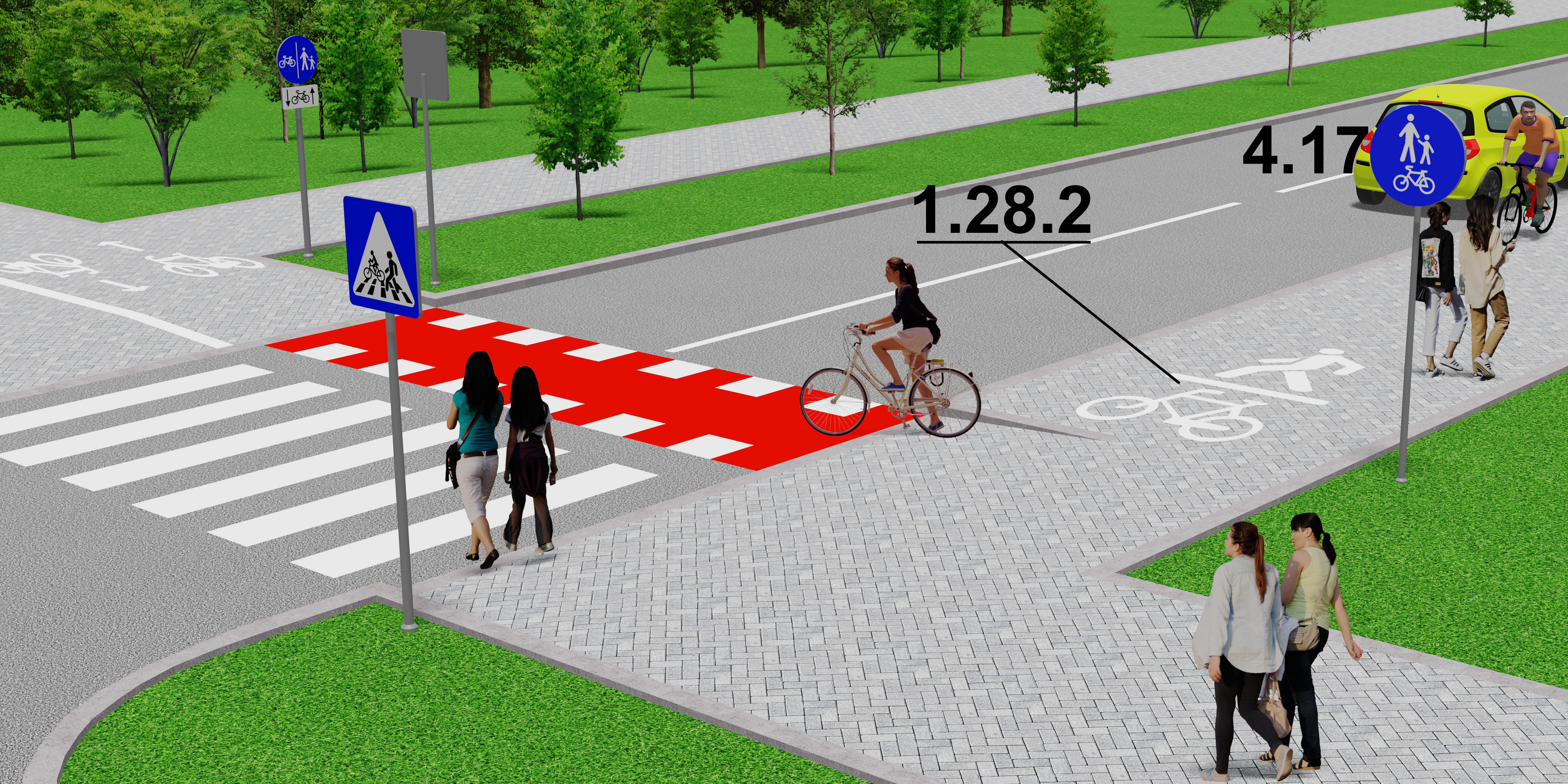 ПДР: дорожня розмітка