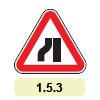 1.5.3 «Звуження дороги» 1.5.3 «Звуження дороги»