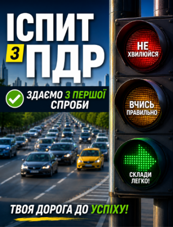 Навчаємось правильно, складаємо іспит з першої спроби.