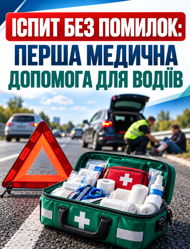 Іспит без помилок: Перша медична допомога для водіїв
