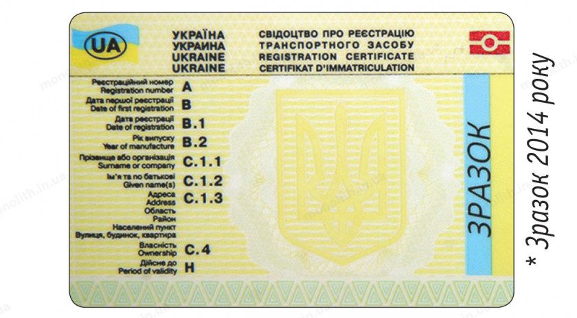 ПДР: реєстраційний документ ПДР: реєстраційний документ