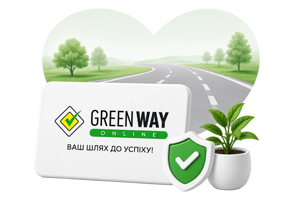 Спасибо, что выбираете GREEN-WAY для безопасного будущего на дорогах!